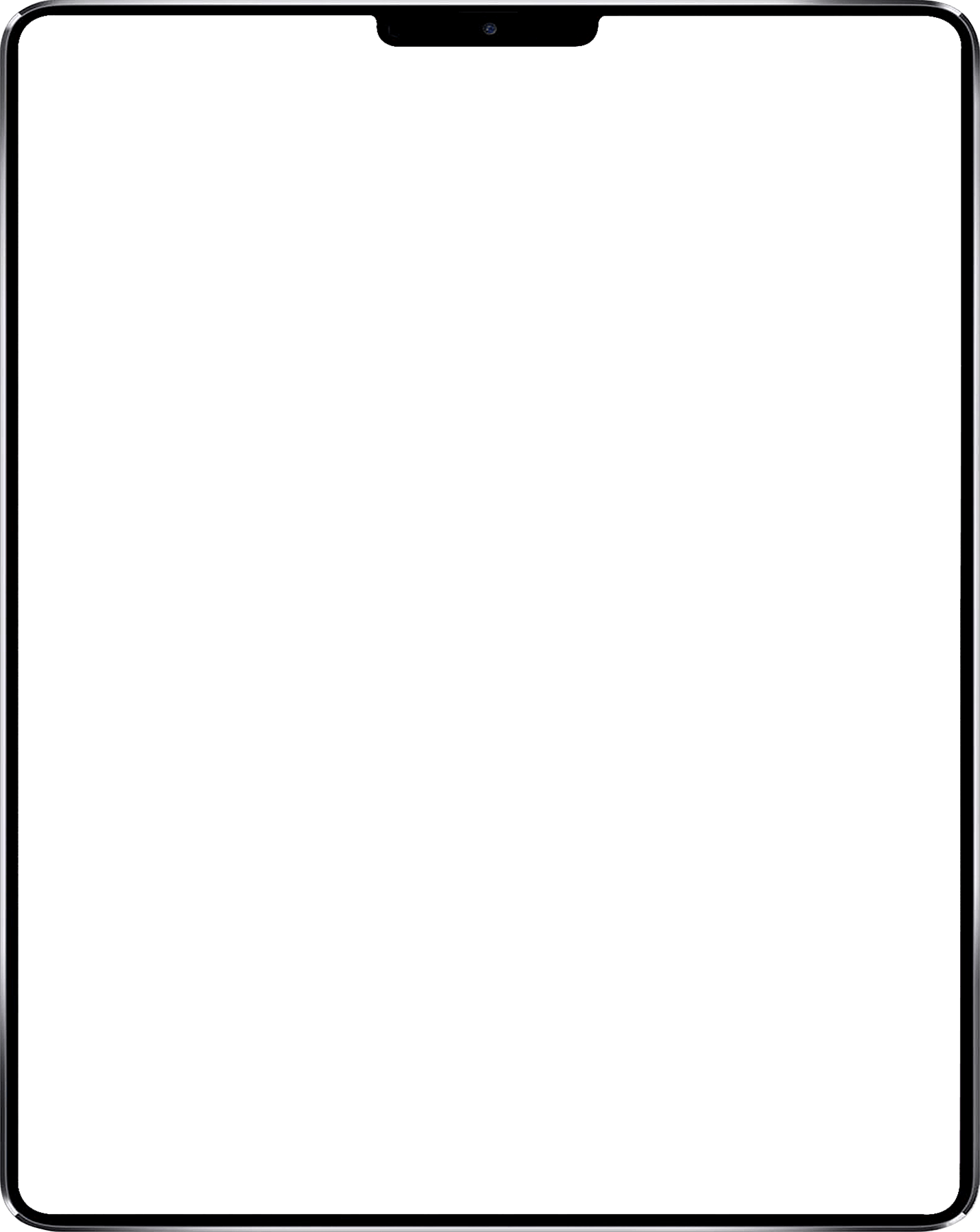 iPad frame
